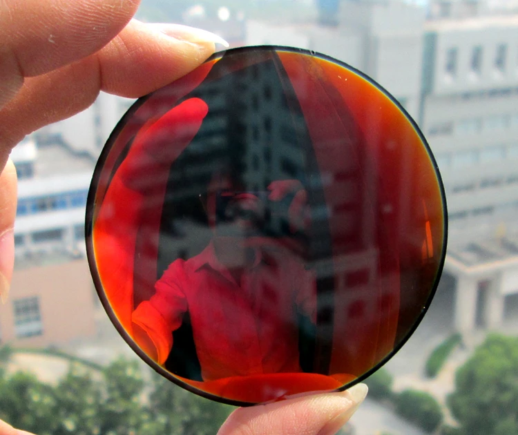 CR39 солнцезащитные линзы Red Flash Mirror D1 Series EXIA