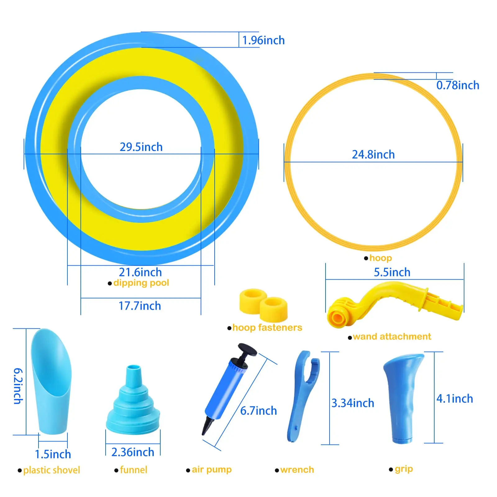 Wholesale Large Soap Bubble Wand Toy Outdoor Children Party Play Toys Making Giant Bubbles Stick Kit Big Bubble Maker For Kids