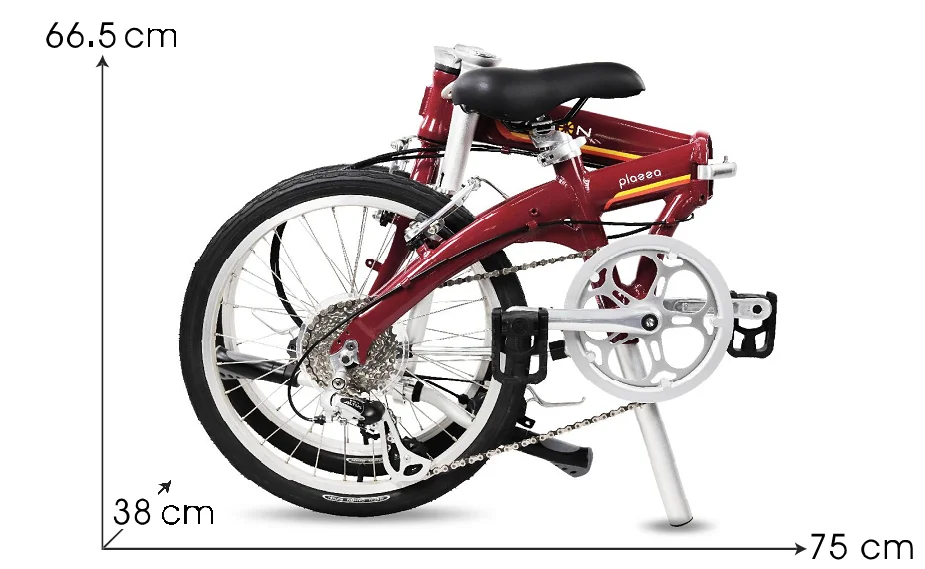 Складной велосипед 8 скоростей фирмы Dahon, ведущий бренд, складной велосипед площади Dahon