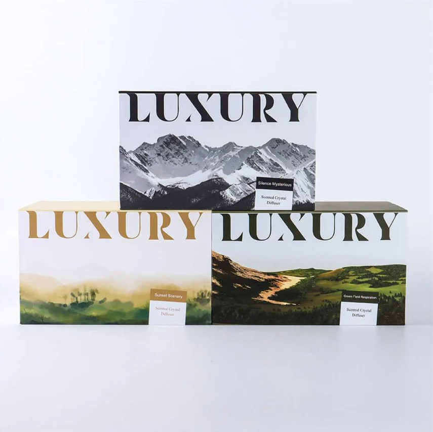 NEWIND Wholesale Essential Oil Fragrance Lava Stone Cement Jar Aromatherapy Natural Stone Spa Aroma Crystal Diffuser