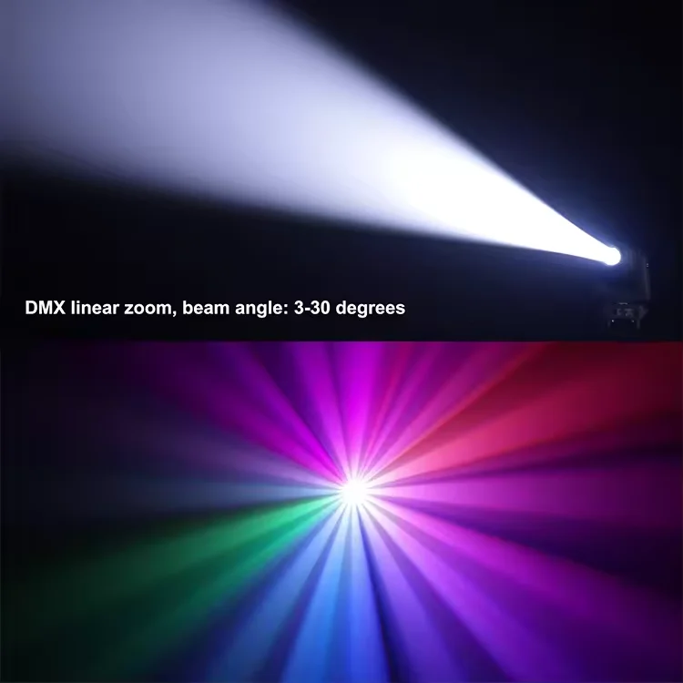 Circle Ring 450W Bsw Beam Spot Wash Zoom Led Moving Head Light For Wedding Dj Party