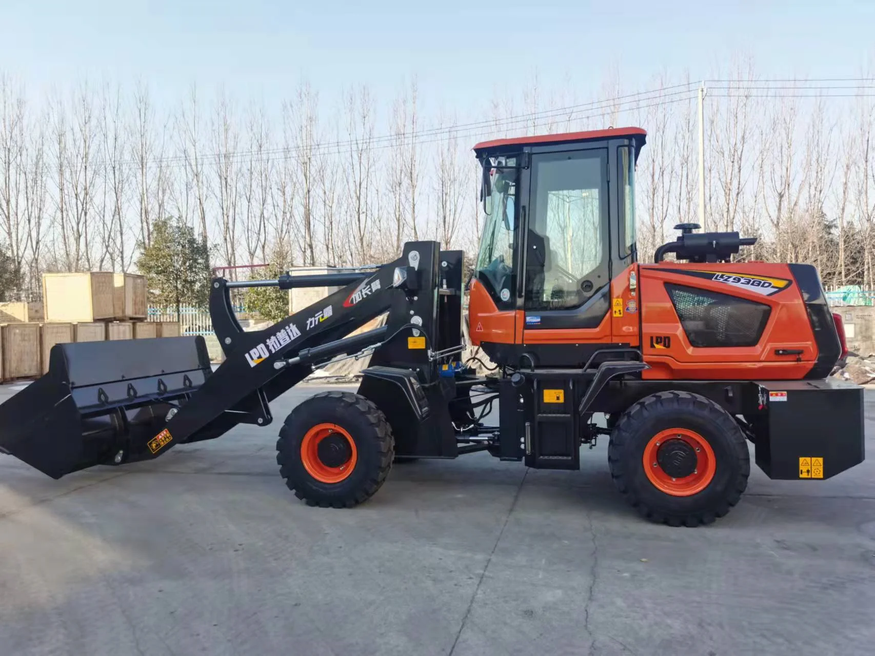 High Performance Used in Construction Equipment wheel loader with good price