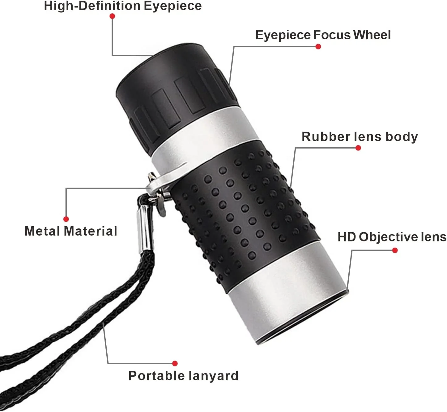 7x18 Monacular Telescope Golf Distance Range Finder