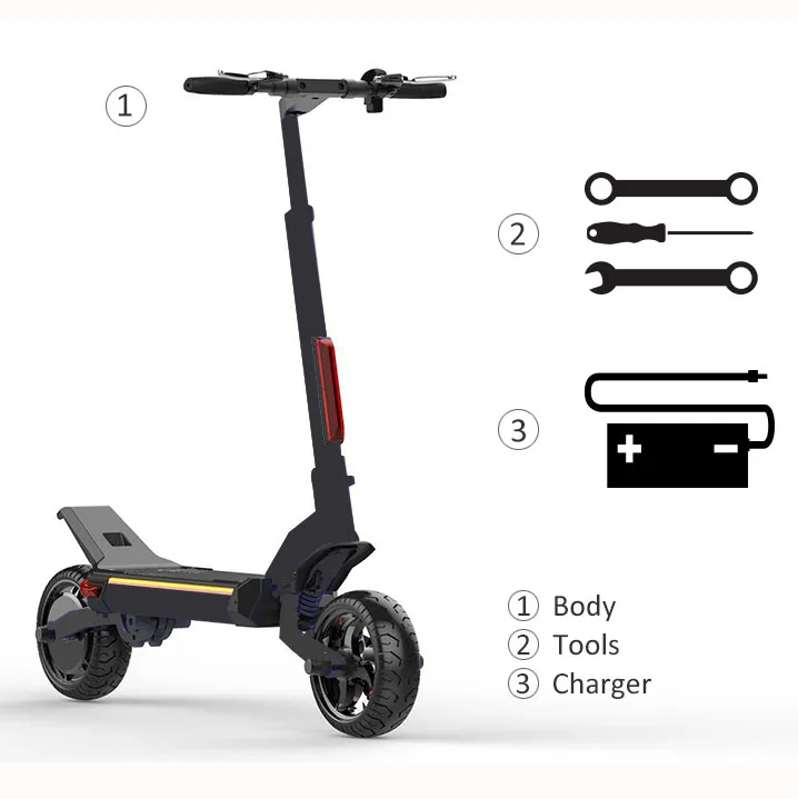 Wholesale Li-ion Outdoor Sports 11 Inch 900W Portable Electric Motorcycle E Scooter