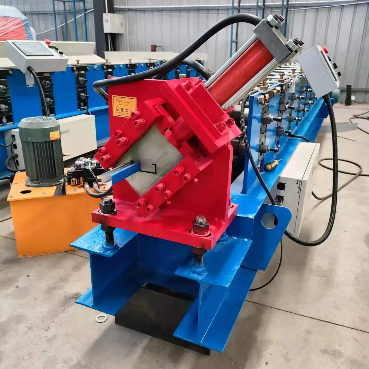 C purlin roll forming machine roll forming machine manufacturer Gypsum ceiling section roll forming machine