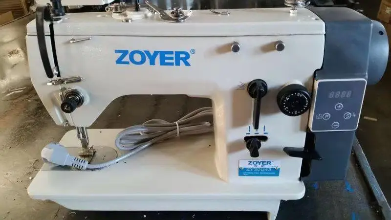 ZY-20U series Long-arm Zigzag Zoyer Sewing Machine for garments, shoes and caps, leather articles and caps