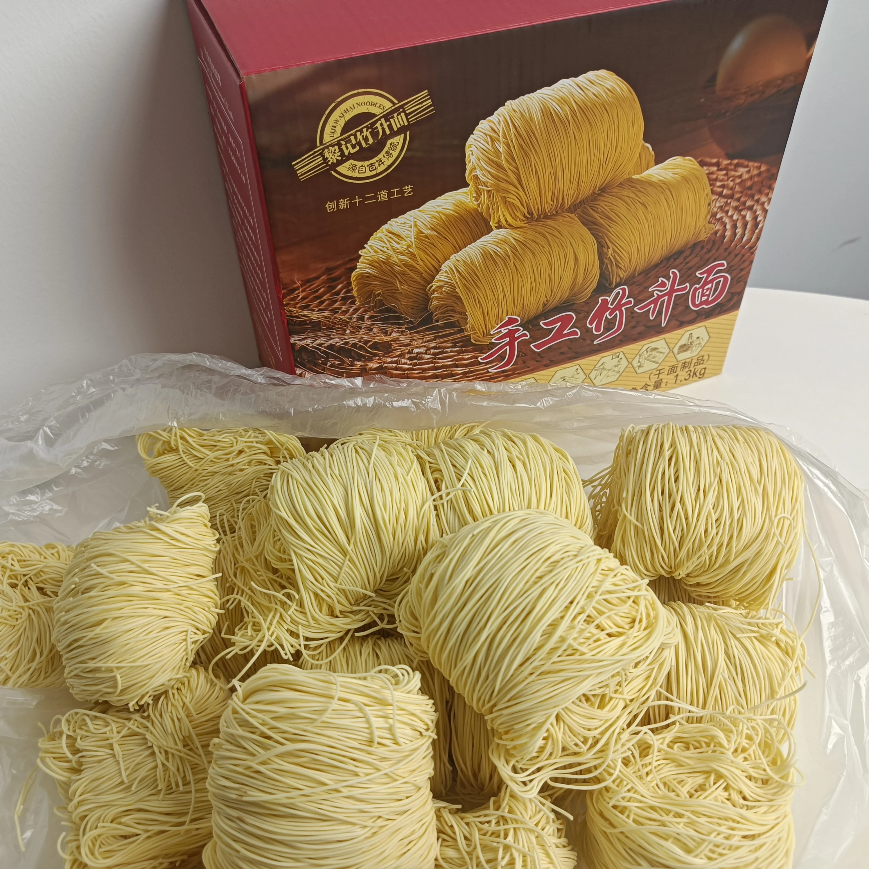 Производитель лапши Liji, быстрая сушеная лапша соба, 1,3 кг азиатской лапши