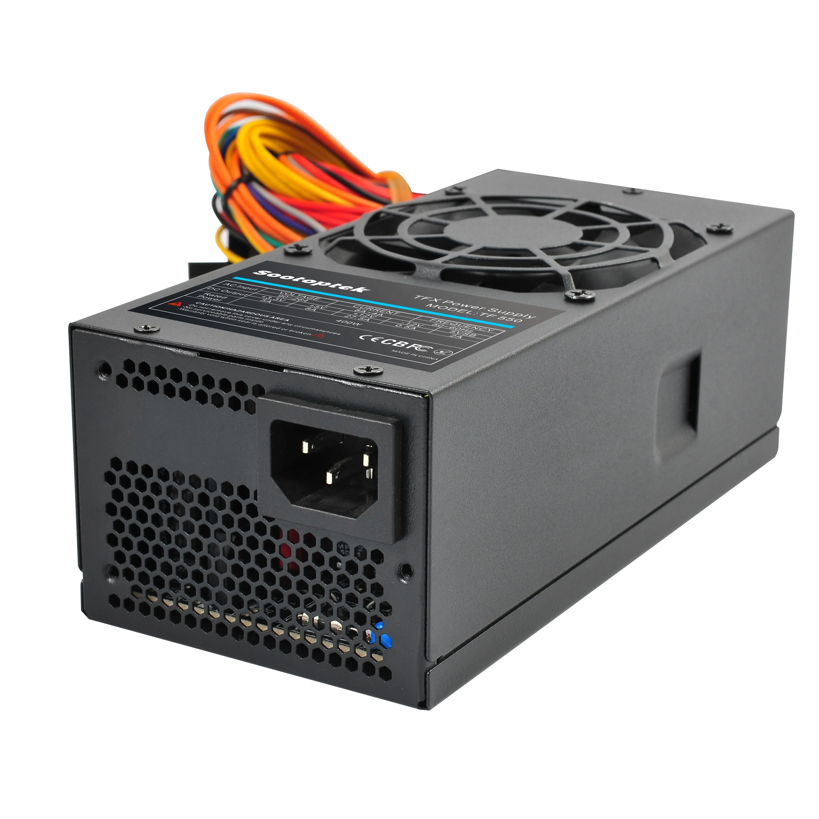 Компьютер Периферийное полное напряжение ПК питания TFX 400W для рабочего APFC OEM