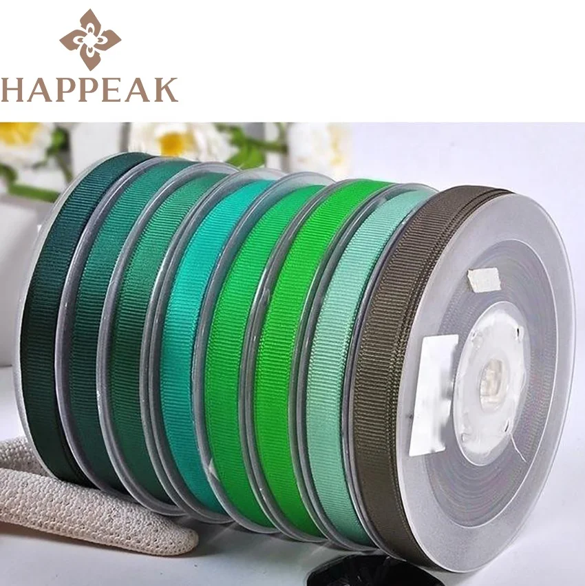 Оптовая торговля постельного белья из полиэстра и Grosgrain ленты 6 мм твердого для декоративная упаковка