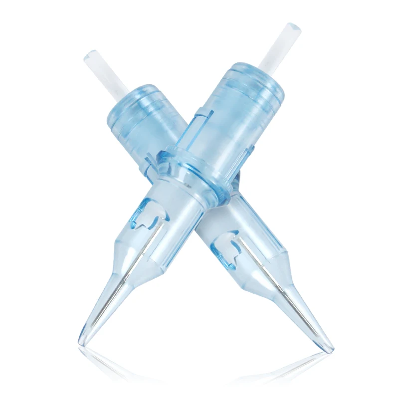 OEM/ODM logo box Disposable Premium Quality Tattoo Cartridges Needles with Membrane for tattoo supply