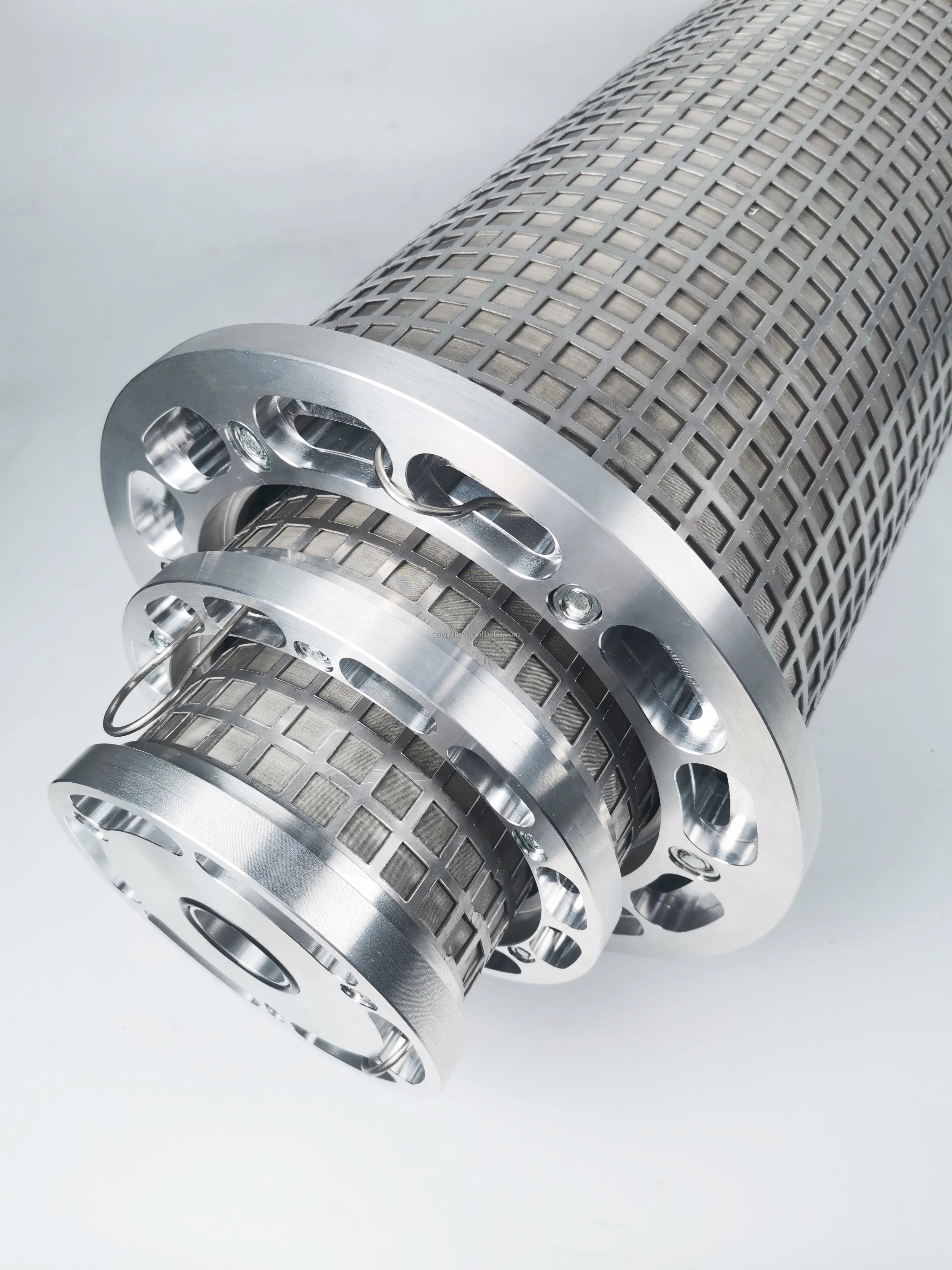 SLQ05X25 stainless steel three layer oil filter element for beijing power vertical coal mill oil filtration