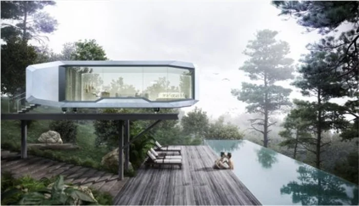 China Custom Future Home Prefab Tiny Modular Container House Space Capsule Factory for Sale