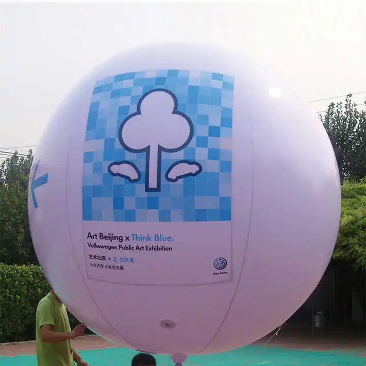 Hot Sale Customized Advertising OEM Logo Balloons Large Inflatable Helium Balloon with high quality