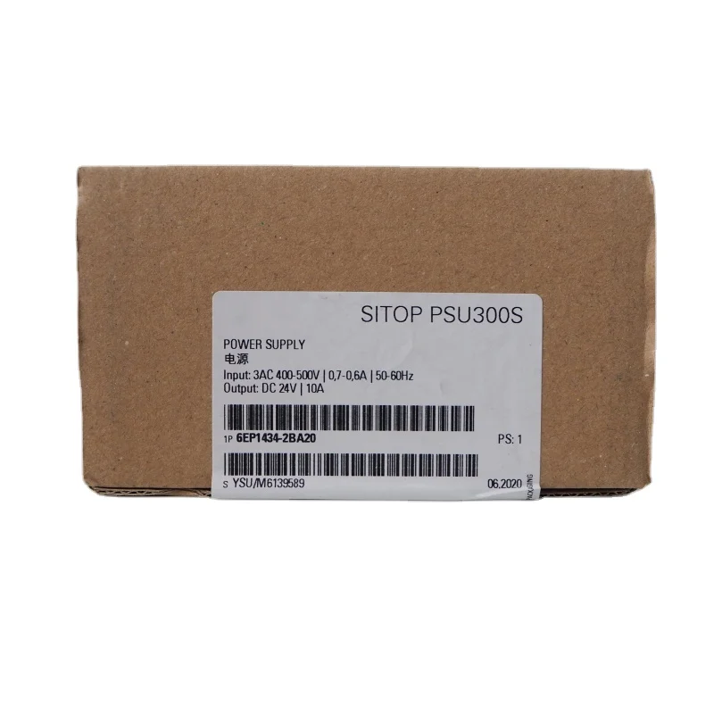 6EP1434-2BA20 для SIEMENS SITOP PSU300S 24 V/10 A стабилизированный источник питания: 400-500 V 3 AC Выход: DC/