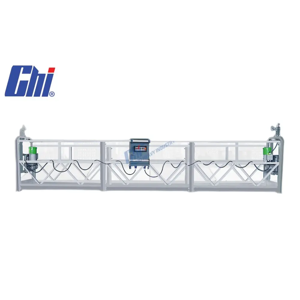 ZLP630 aluminum alloy suspended platform,bracket, steel facade access system,hanging suspended cradle platform