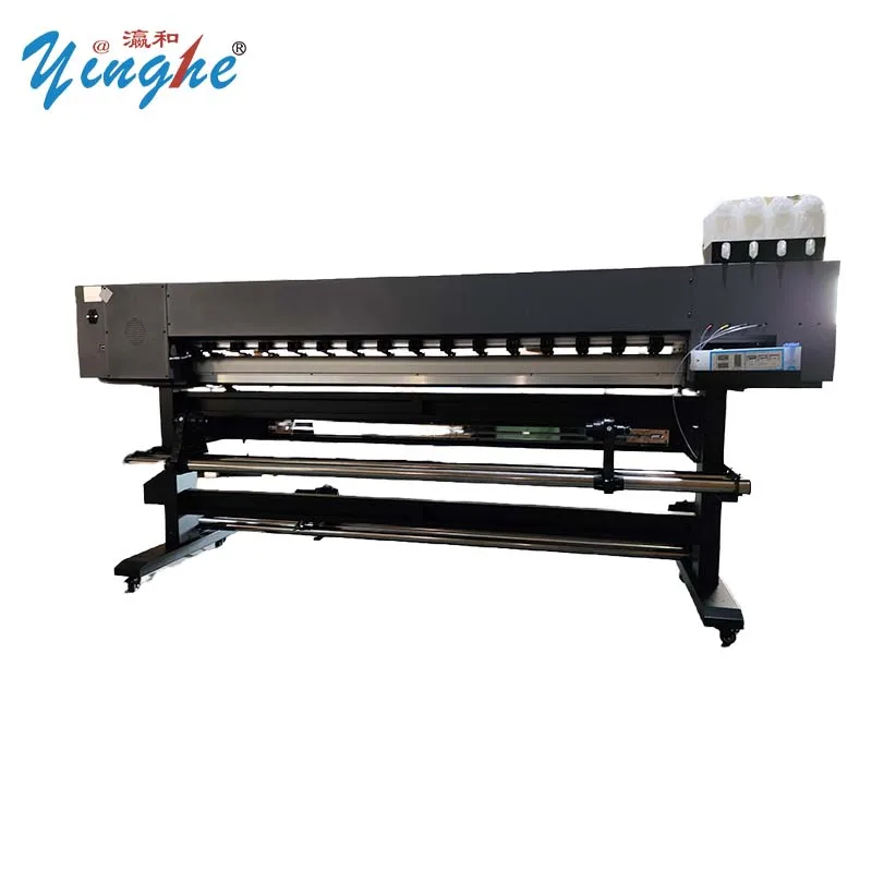 Yinghe 1.8m XP600 DX5 1440DPI High-Speed Wide Format Eco Solvent Printer for Vinyl and Canvas Printing in Various Applications