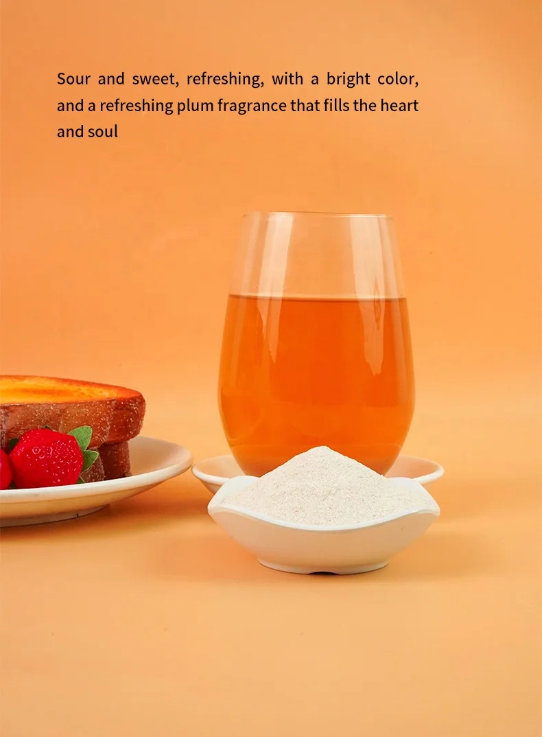 New Arrival fruit juice powder of sour plum powder drink With good service