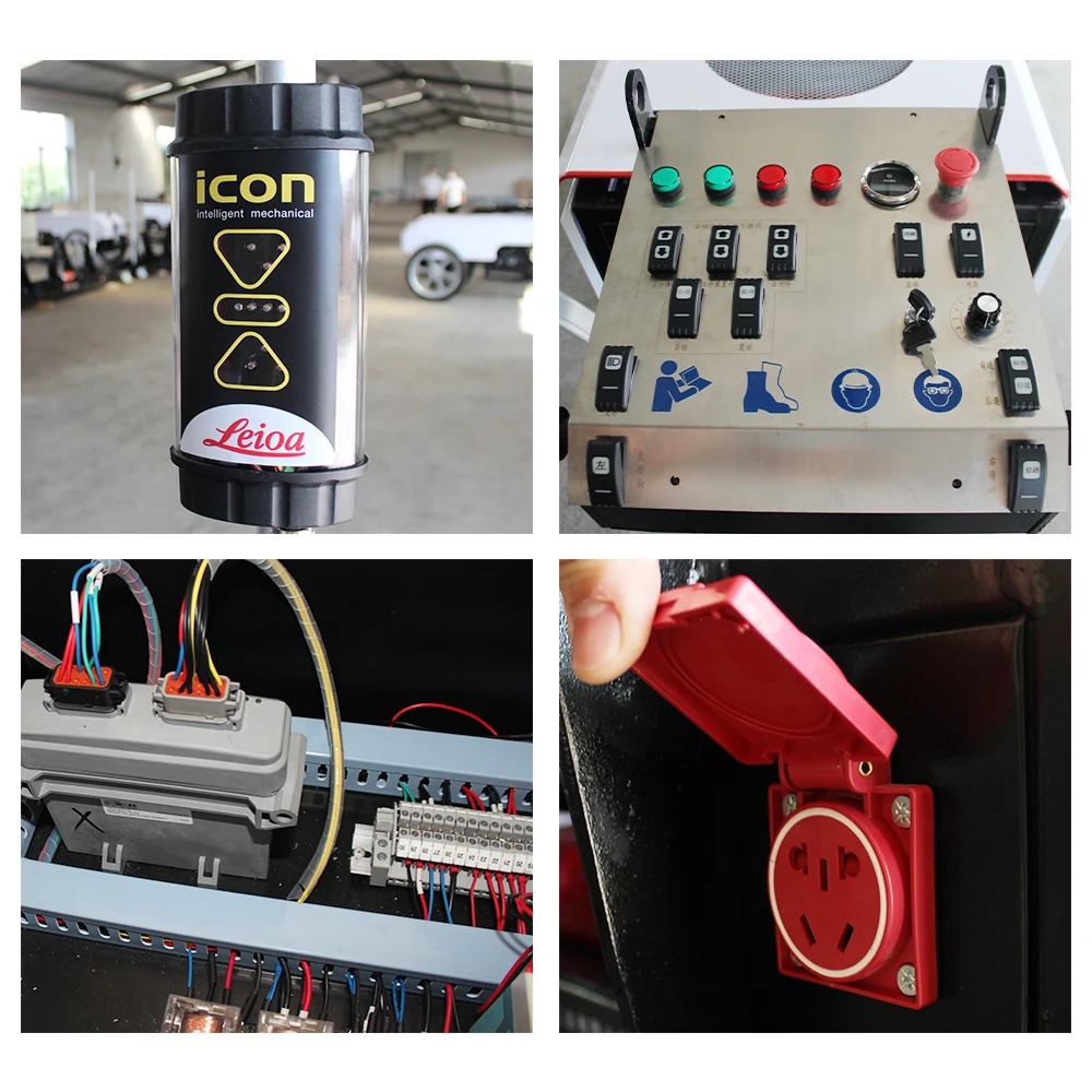 High efficiency Land Ground Tool vibratory floor paving road laser screed leveling good price concrete laser screed machine