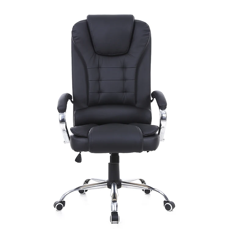 Hot sale luxury executive high quality CEO boss pu leather black office chair
