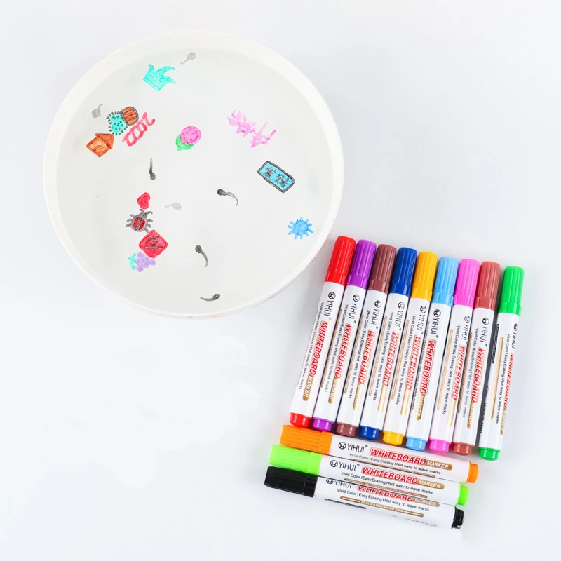 Magical Water Painting Pen Painting Floating Marker Pens Doodle Water Floating Pens (1600455670772)