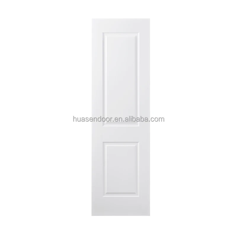 Modern interior wooden pvc film coated mdf door for indoor room