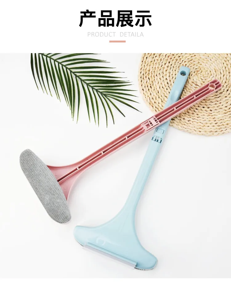 2 in 1 Screen Cleaning Brush Multi-functional Glass Washing Kit Wet and Dry Use Mesh Screen Cleaner Household Cleaning Tool