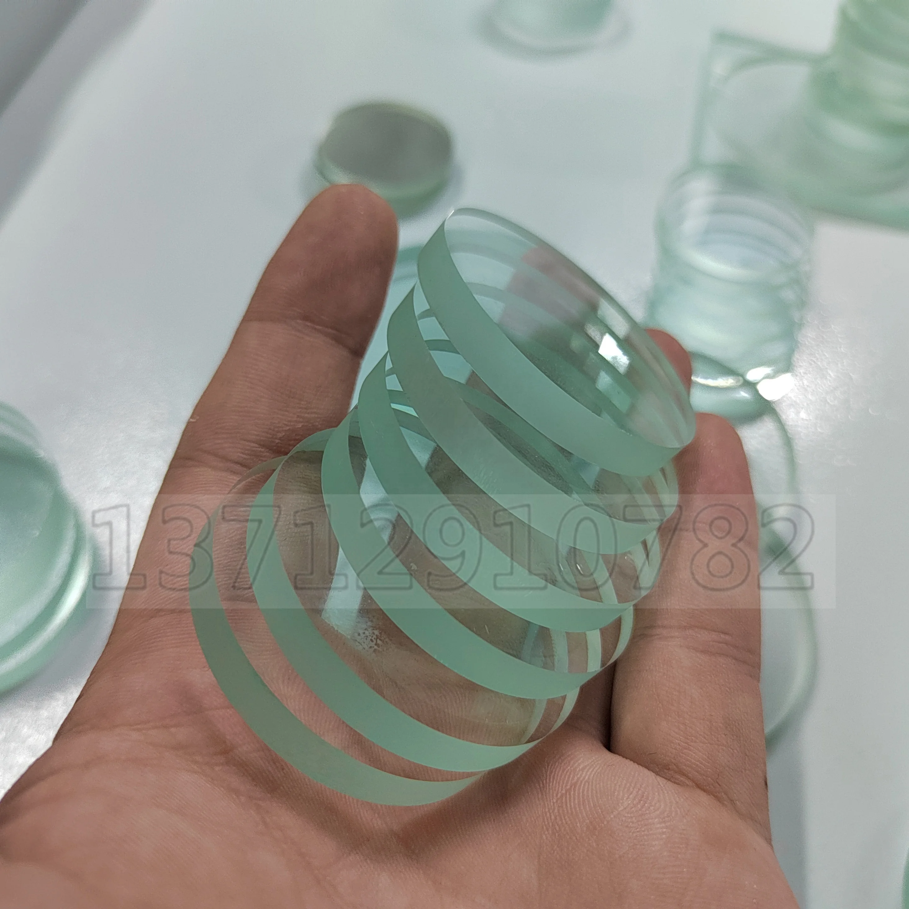 50w 75w 100w Picosecond glass laser cutting machine for watch phone card mirror glass precision cutting