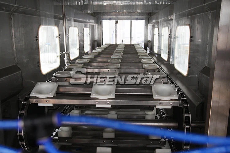 450 bph automatic 5 gallon bottled water filling machine