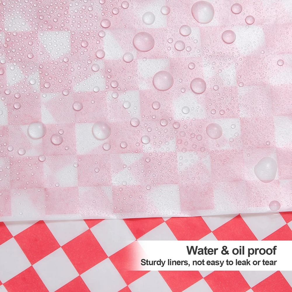 Custom Biodegradable Greaseproof Food Packing Paper Baking Wax Paper Sandwich Wrapping Paper Sheet