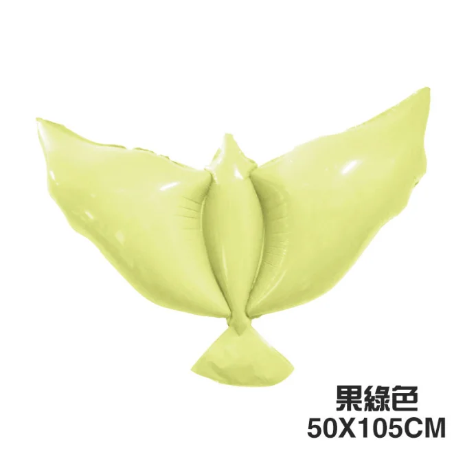 wedding photography decoration balloon large peace white dove PE aluminum foil balloon floating dove balloon