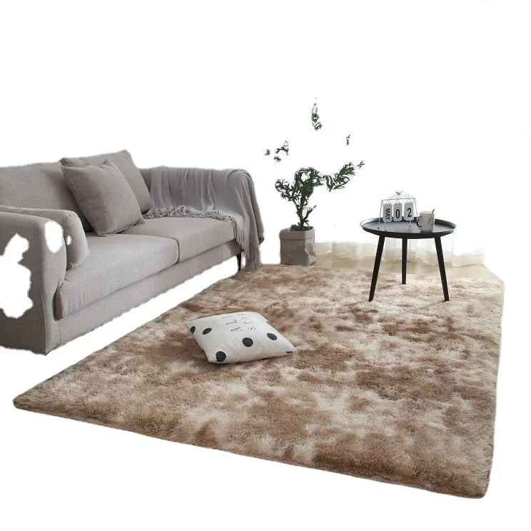 Современный ковер роскошный мягкий пушистый комфорт пушистый Шелковый ворс ковры для гостиной