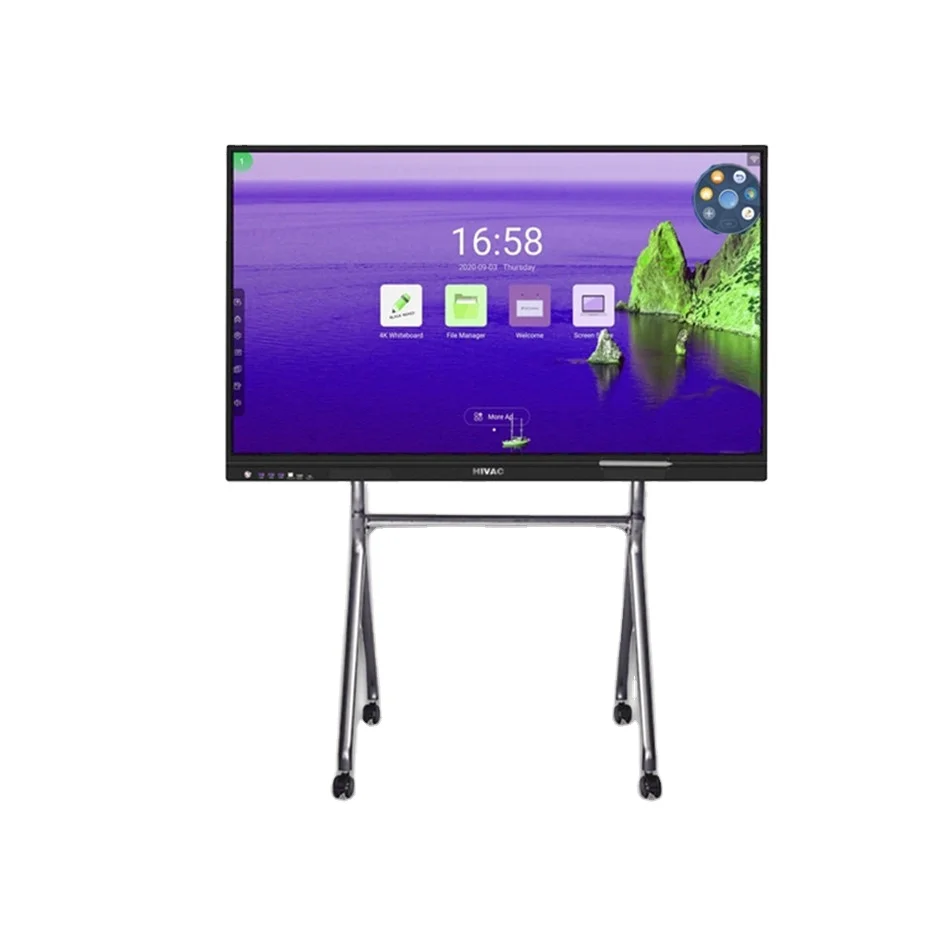 Led Interactive Flat Panel Display 2K 4K Interactive Whiteboard For Schools&Conference