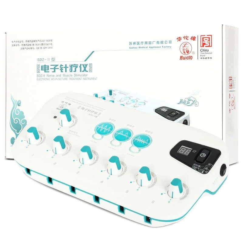 Hwato SDZ-II 6 Output Channel Potable Muscle Stimulators Machine