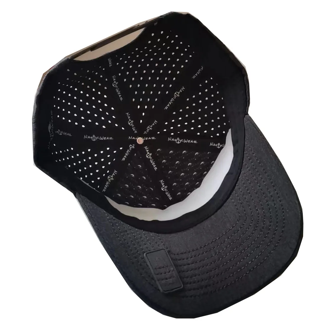 factory Custom Logo Sport Caps High Crown Trucker Laser Holes Caps