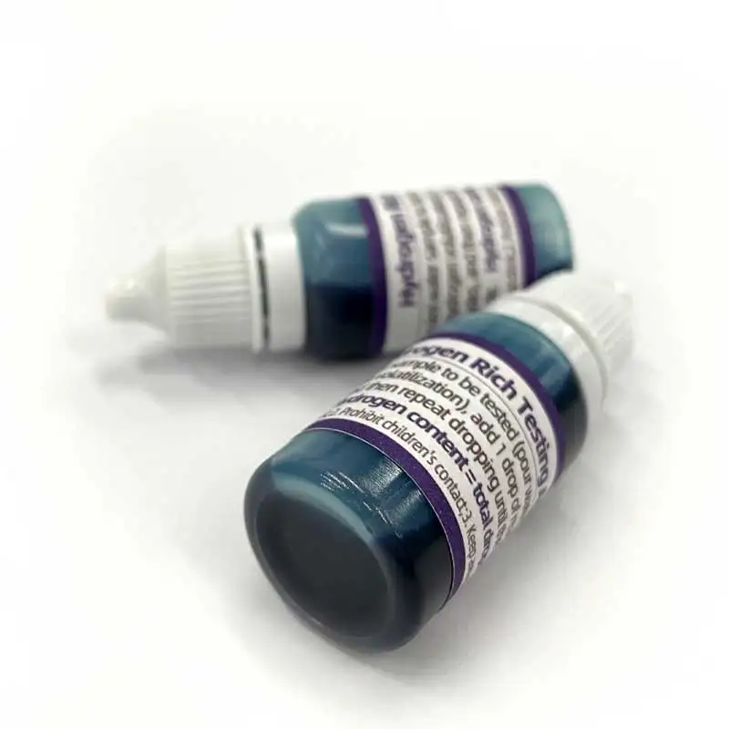 Hydrogen-rich water reagent for water detection of hydrogen content in water cup of electrolytic wat