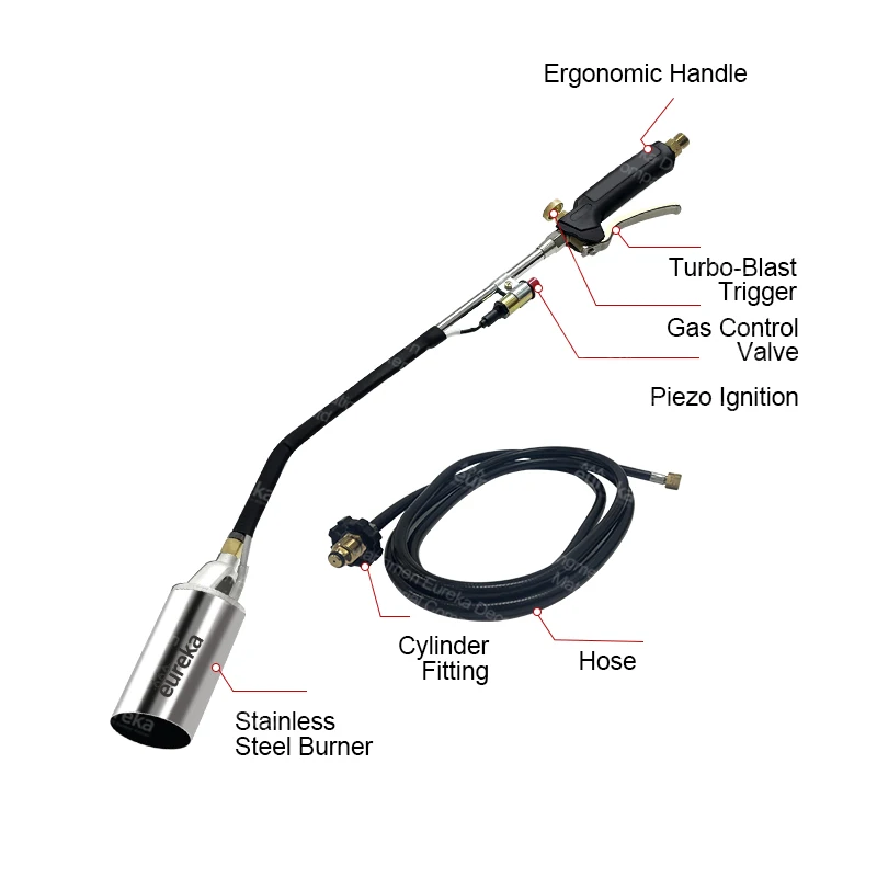Weed Torch Propane Burner Blow Torch Flame Thrower Weed Burner Torch