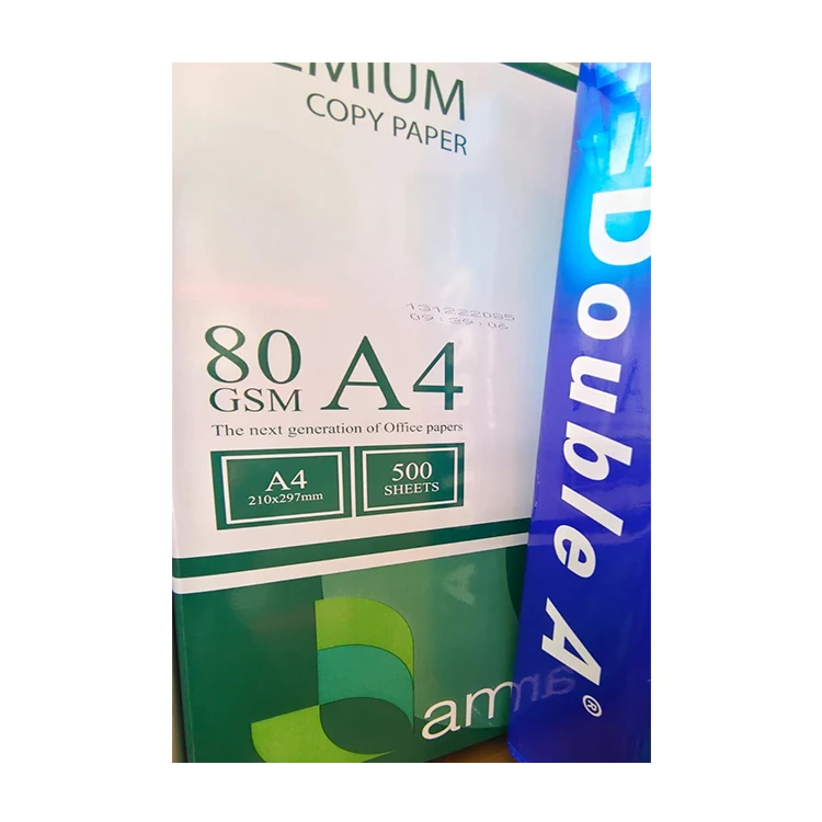 Cheap Price Wholesale A4 Paper Ream 80 Gsm 500 Sheet office Print Double A Paper A4 80 GSM A4 Copy Paper