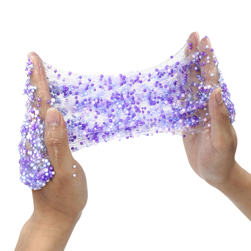  Изготовленная на заказ красочная игрушка DIY Slime мягкая дети пена