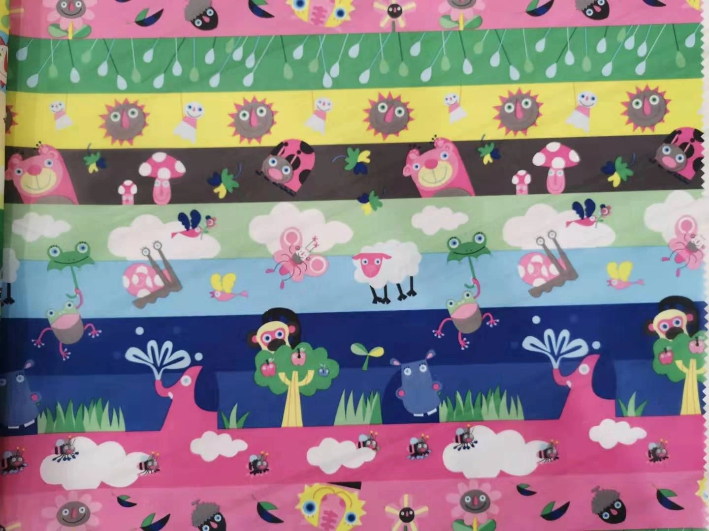 8KG Taffeta Print For Kids Down Jacket