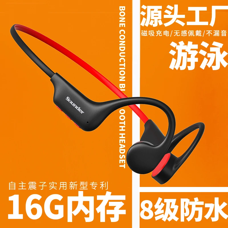 2022  Factory Direct Alibaba best seller Bone Conduction Hearing Aid Headphone Bone Conduction