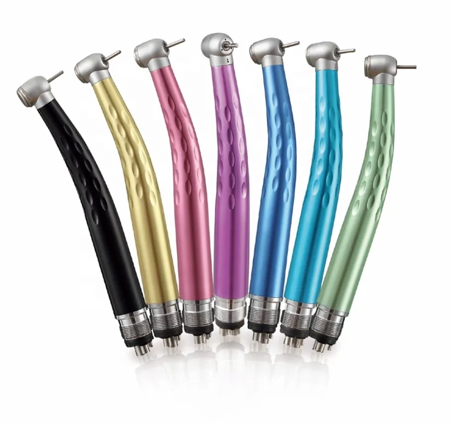 Colorful Wholesale TBR ceramic dental led high speed bearing turbine dental handpiece