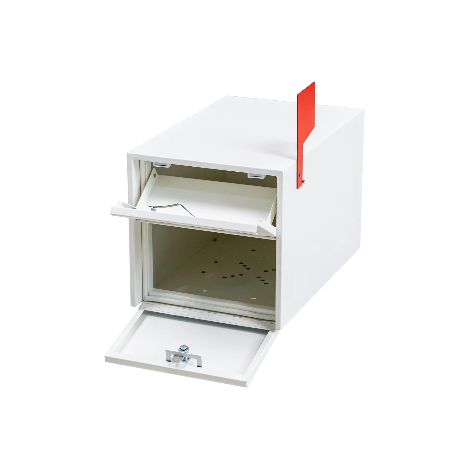 Outdoor Large Capacity American Post Box Parcel Drop Delivery Mail Box Metal USA Mailbox