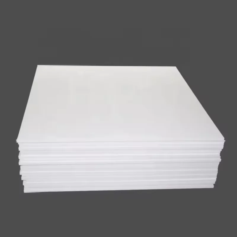 Customized Wholesale Pure White PTFE Molded Sheet Anti-Corrosion Plate
