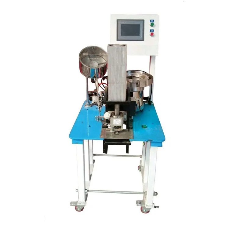 12/23 16/30  Galvanized iron buckle punching machine three cylinders tarpaulin eyelets making