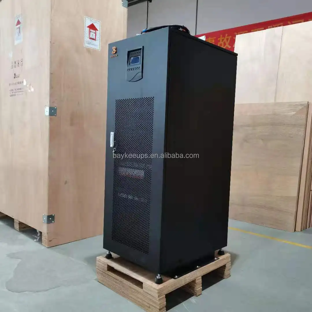 IGBT based online ups 15000w power supply single phase low frequency