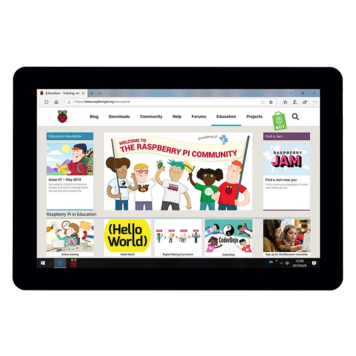 10.1 inch 1280x800 touch screen LCD display modules, plug and play, Linux Android compatible