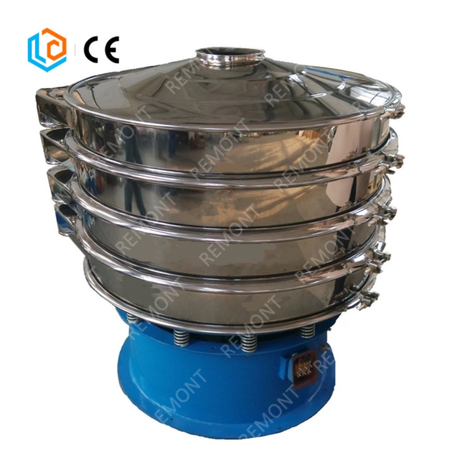Popular Hot Sale Standard Mesh Size Chemical Powder Vibrating Sifter Machine Rotary vibro screen