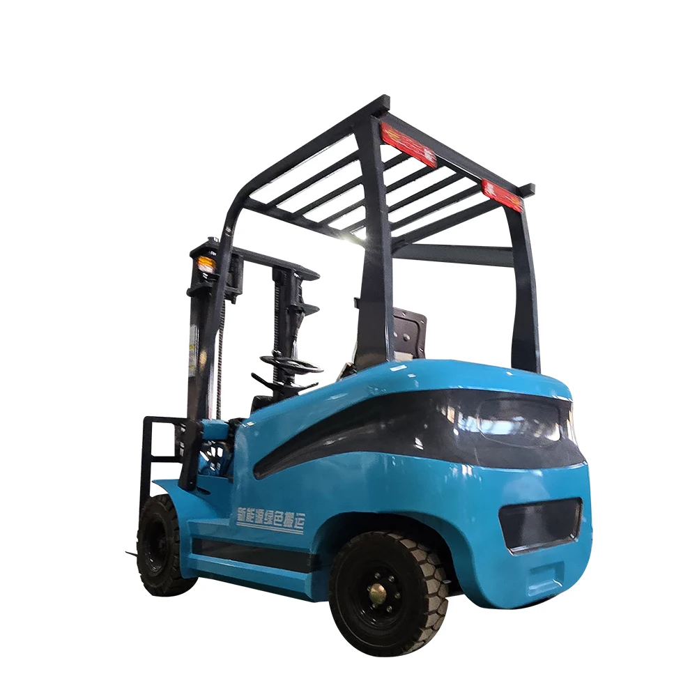 China New Hydraulic Stack Truck Small Fork Lift Pallet Stacker 1.5 Ton 2 Ton Electric Forklift