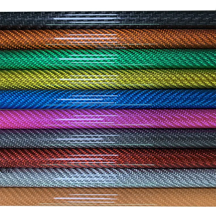 
Wholesale customized color 3k tube carbon fiber hollow tube can be customized style 