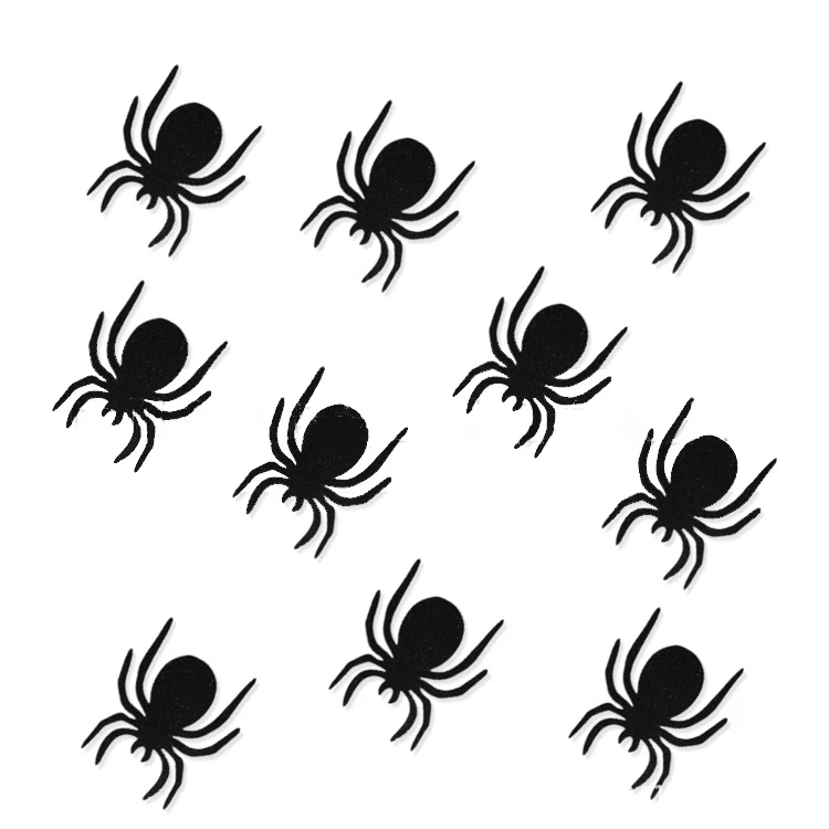 2022 Halloween Banner Party Decoration Cute Halloween Garland Banner with Foil Swirl Ceiling Hanging Cards Bat Spider sticker